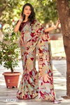 Dora By Vallabhi Georgette Floral Printed Online Fancy Saree Wholesale